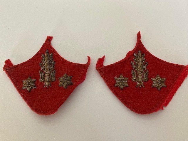 set kraagspiegels SBH Mantel periode 1928-1935, Ophalen of Verzenden, Landmacht, Embleem of Badge