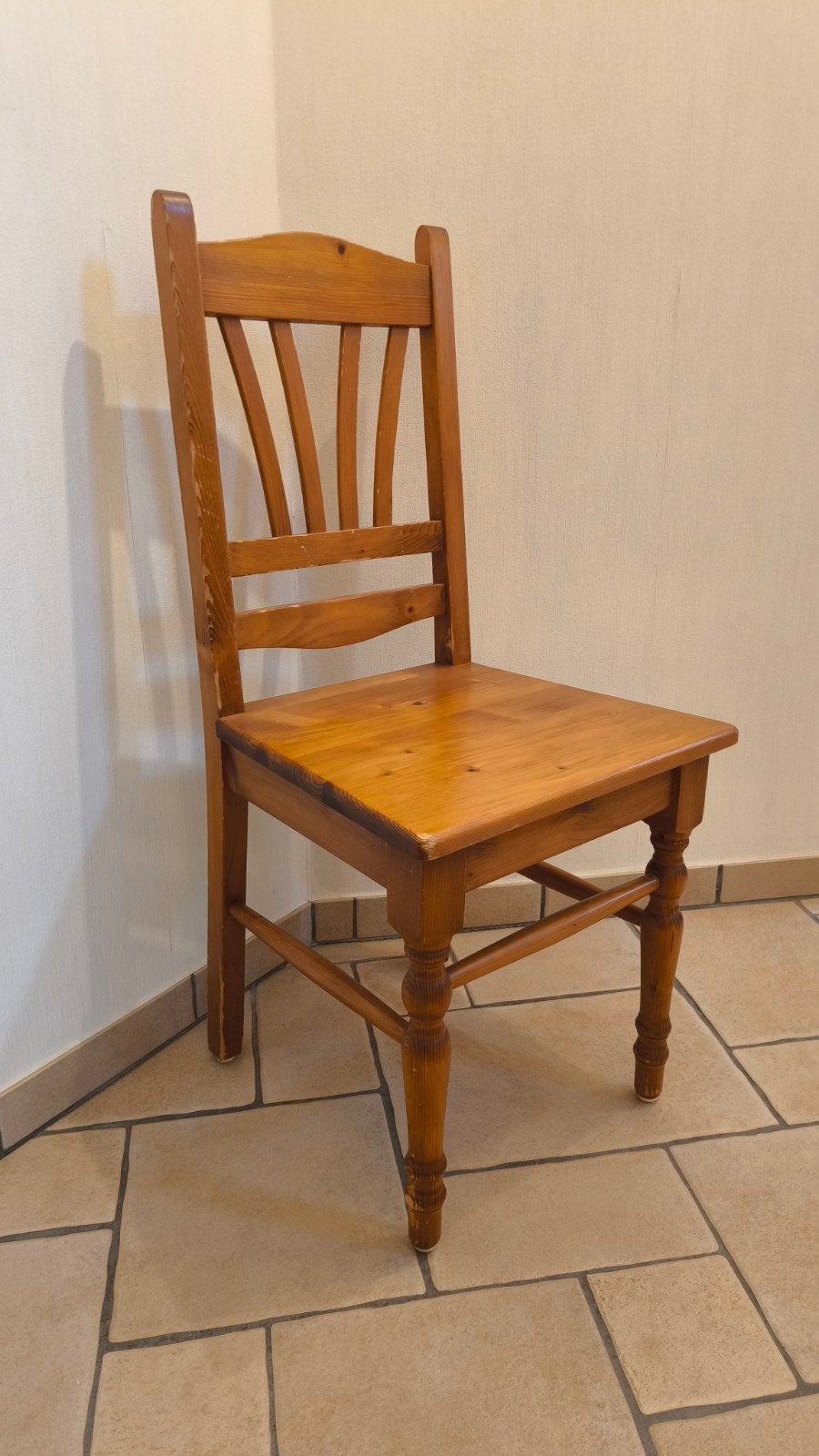 Chaise de cuisine en bois, Maison & Meubles, Enlèvement, Utilisé, Bois