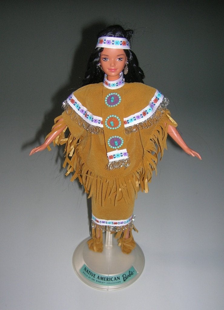 Native American Barbie, Ophalen, Zo goed als nieuw, Barbie