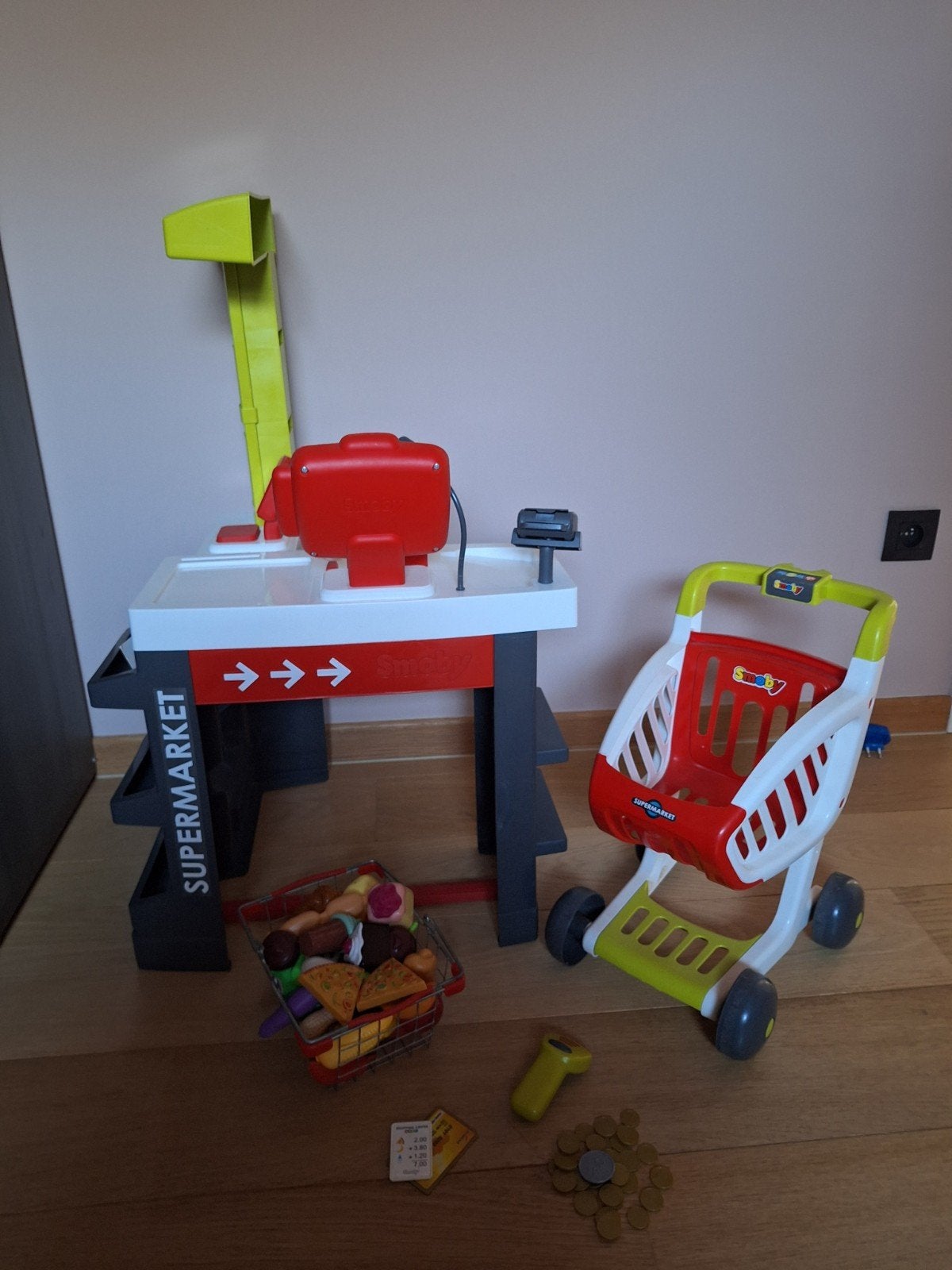 smoby speelgoed winkel + toebehoren., Kinderen en Baby's, Ophalen