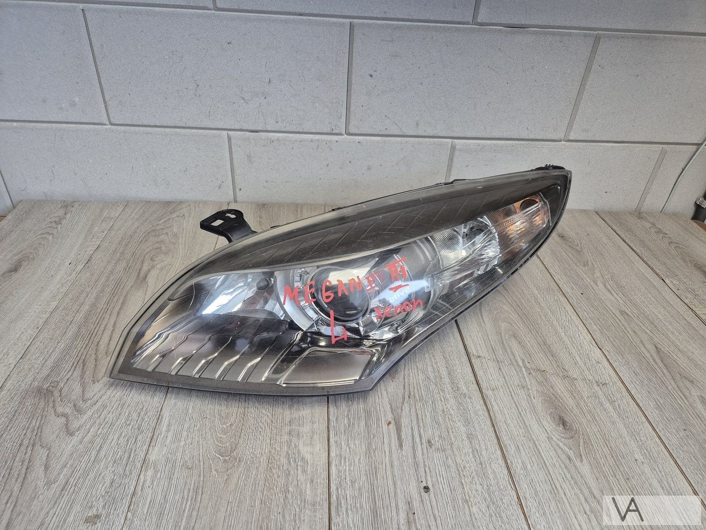 Renault Megane 2009 - 2013 xenon koplamp links 260600021r, Gebruikt, -, Renault, -