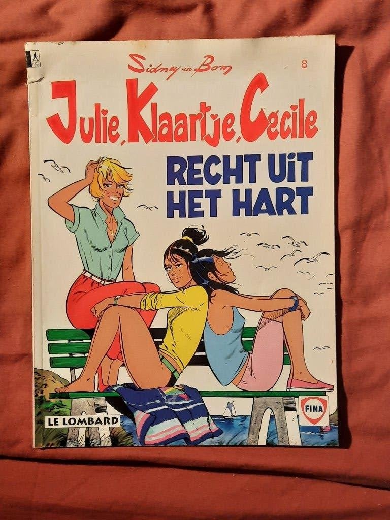 Julie, Klaartje, Cécile 8: recht uit het hart, Eén stripboek, Ophalen of Verzenden, Gelezen