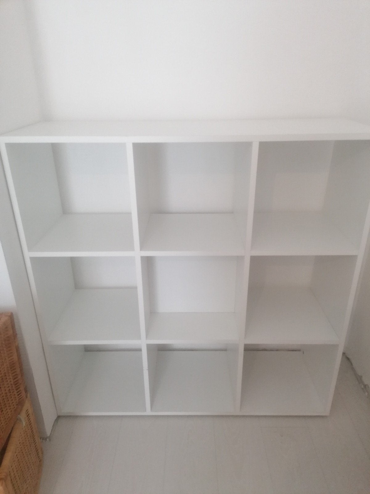 Witte kast met vakken, Maison & Meubles, Accessoires pour la Maison | Étagères pour CD & DVD, Enlèvement
