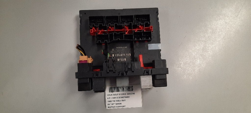 ORDINATEUR GESTION CONFORT Golf V (1K1) (3C0937049D), Volkswagen, Volkswagen AG, Utilisé, Kundenbetreuung@volkswagen.de