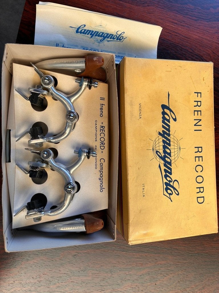 LOT Vintage Campagnolo, Shimano 600, etc, Fietsen en Brommers, Ophalen, Nieuw, Crankstel of Pedalen, Campagnolo