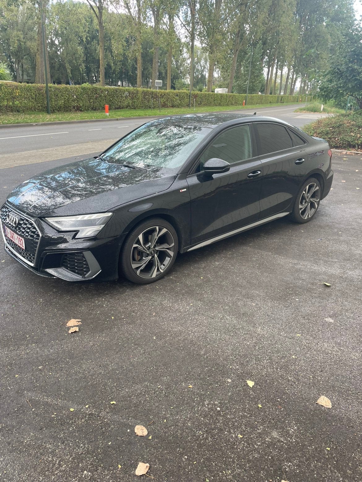 Audi A3 Berline 30 TDI S tronic Automaat | S line | leder, Auto's, Zwart, Leder, 5 deurs, Particulier