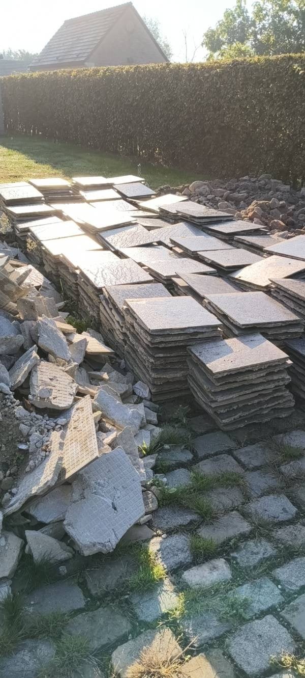 tegels 40x40 7mm Gratis Kaprijke, Enlèvement