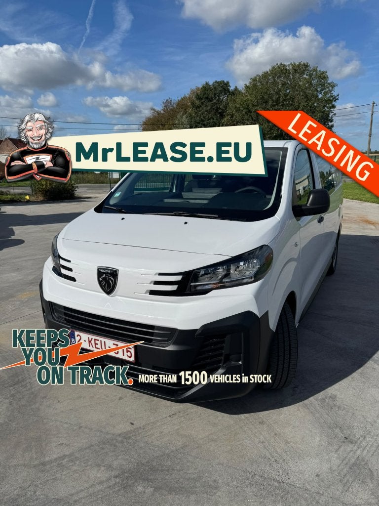 LEASING/RENTING Peugeot Expert double cabine 6 places, Autos, Achat, Boîte manuelle, Diesel, Blanc