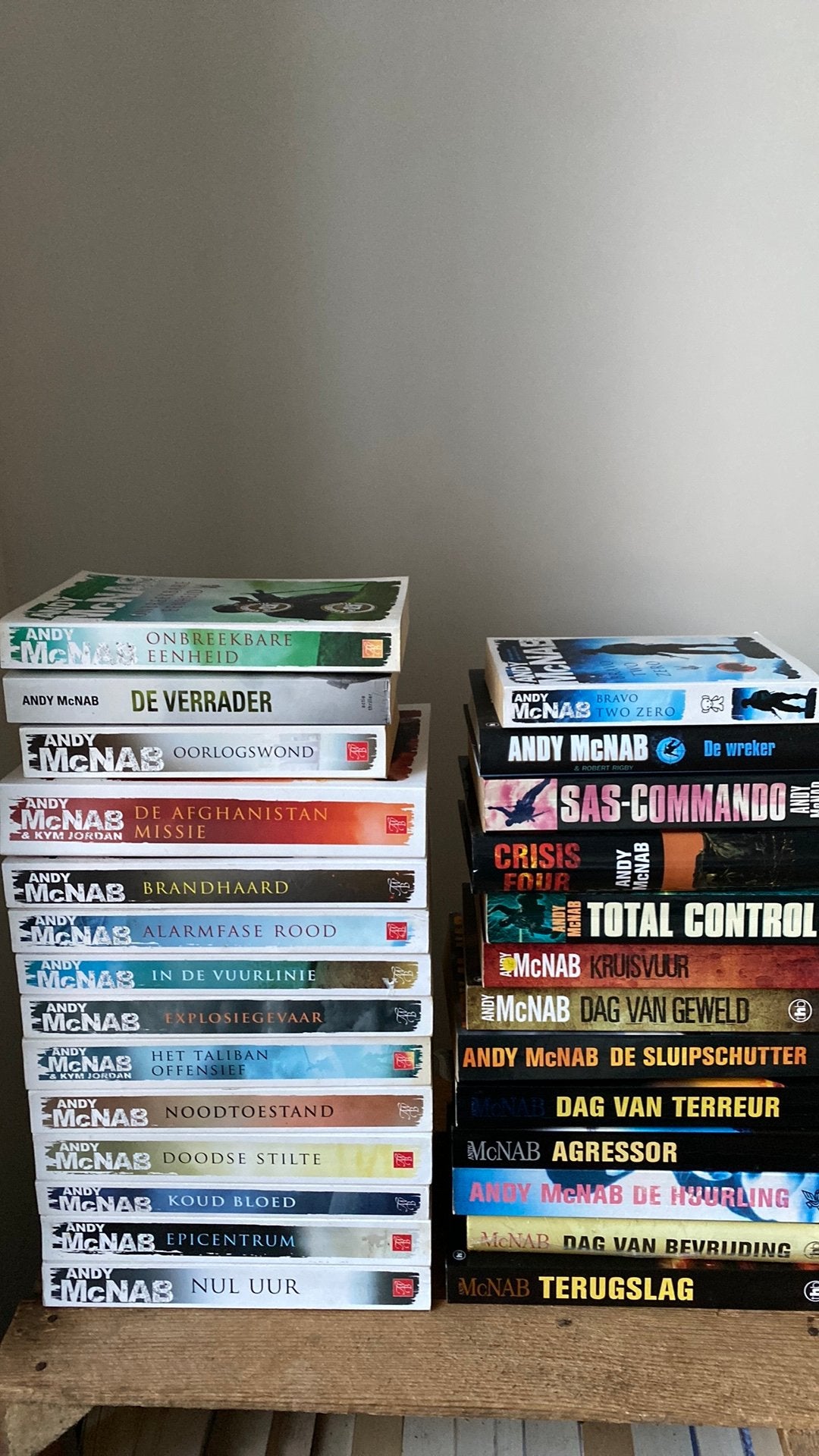 Boeken Andy McNab, Ophalen of Verzenden, Zo goed als nieuw, Algemeen