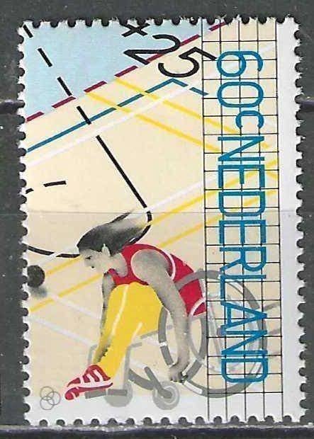 Pays-Bas 1980 - Yvert 1134 - Basketball pour handicapés (PF), Envoi, Non oblitéré