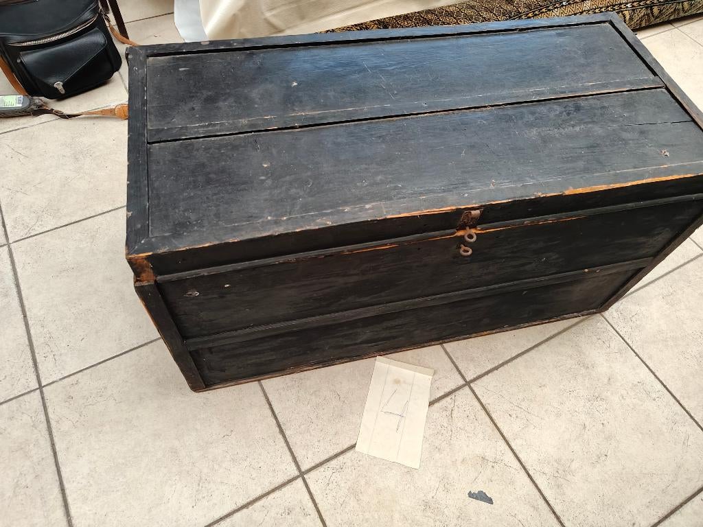 Houten kist 4, Ophalen, Grenenhout