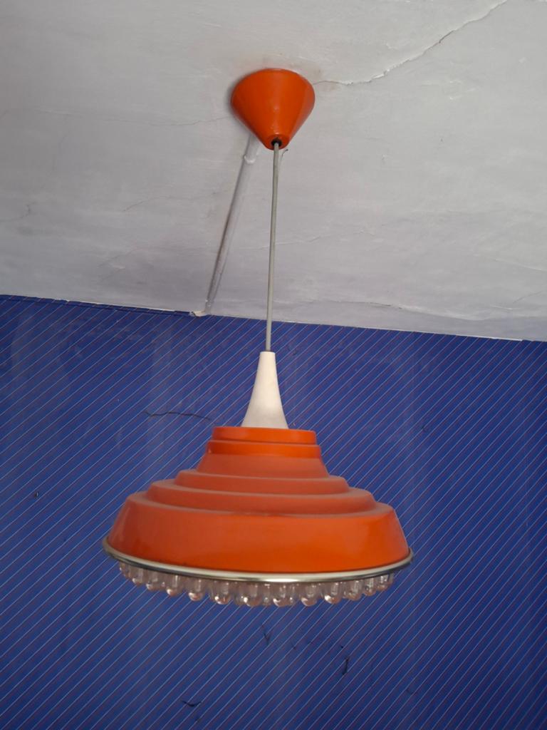 Vintage retro lamp, Huis en Inrichting, Lampen | Hanglampen, Ophalen