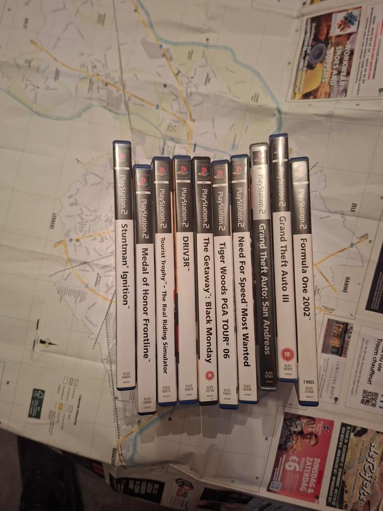 ps2 games, Enlèvement