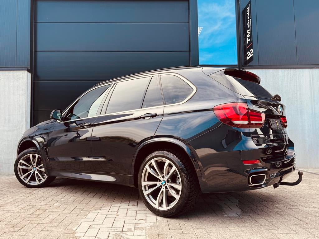 BMW X5 3.0 das Xdrive Mpakket, Auto's, Automaat, Lichtsensor, 2993 cc, Blauw