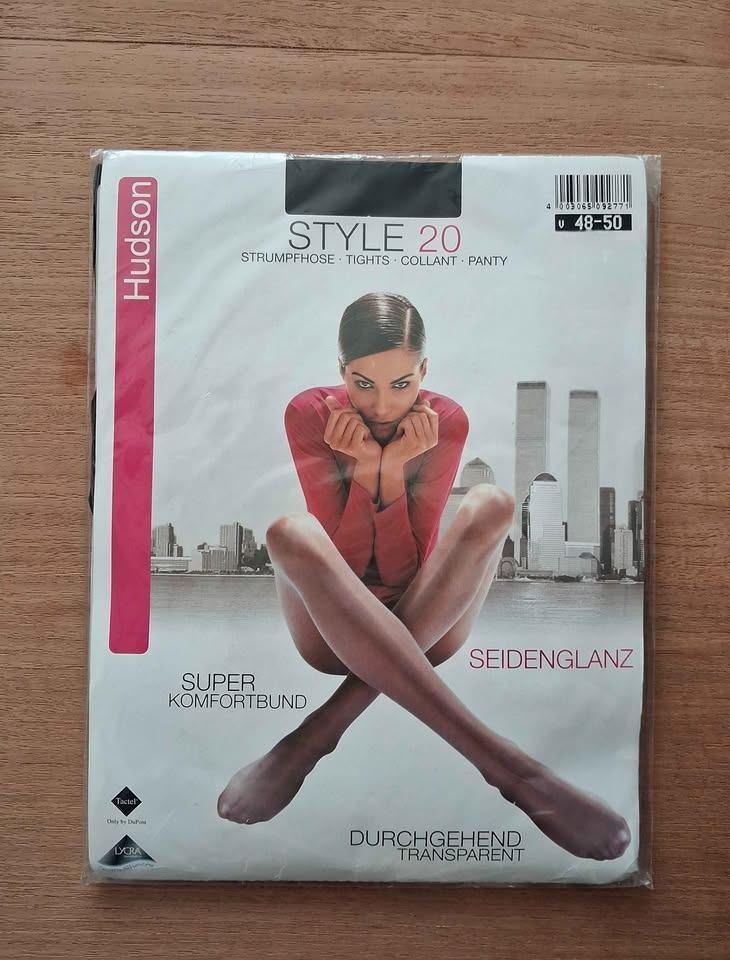 Collants Hudson noirs Style 20 t.48-50/XL, Neuf, Taille 48/52 (XL), Enlèvement ou Envoi, Panty