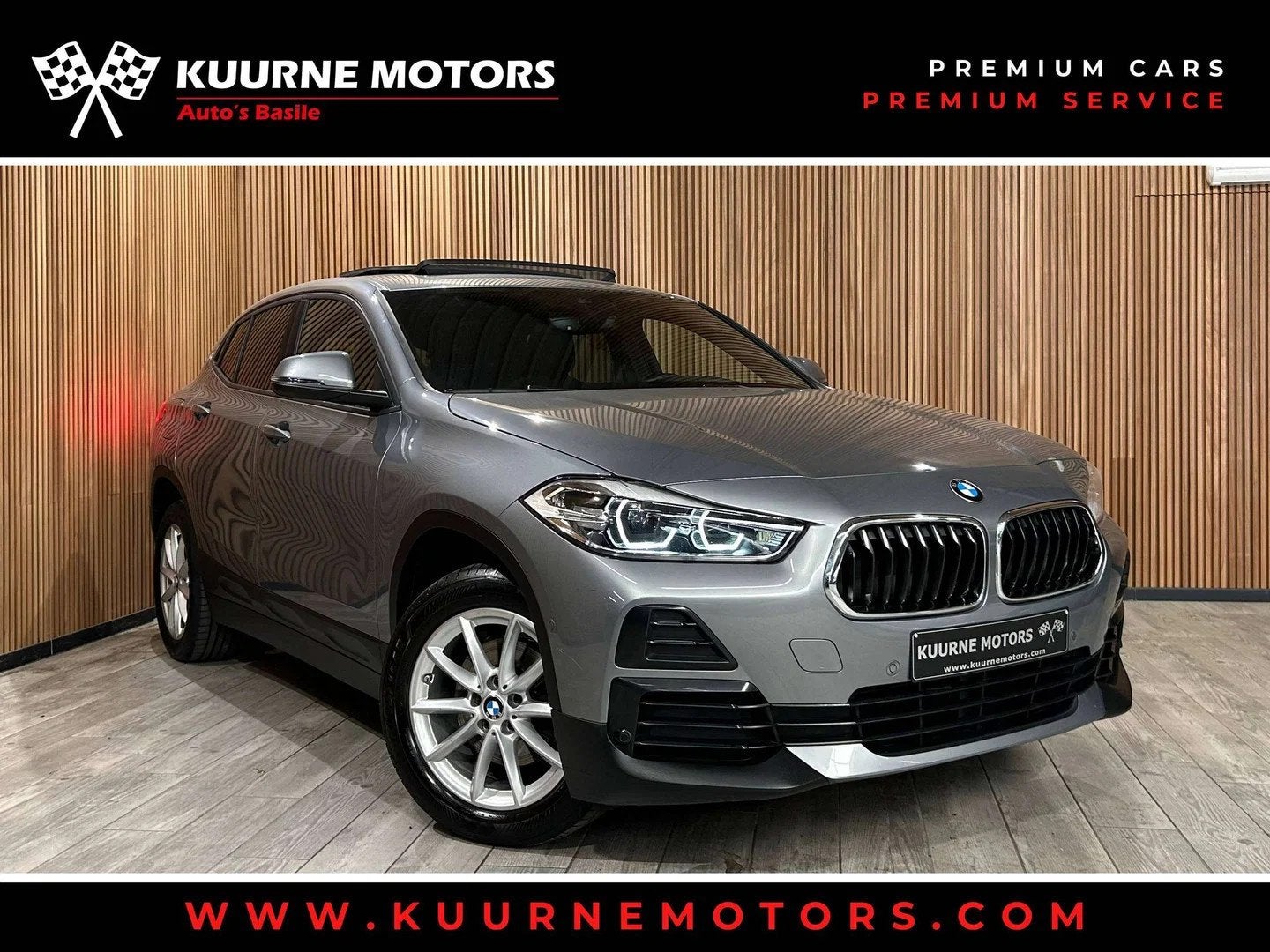 BMW X2 sDrive18d Pano/Led/VerwZet/Gps/Cruise/Pdc/Dab/Bt *1j, Argent ou Gris, Entreprise, Commande vocale, Boîte manuelle