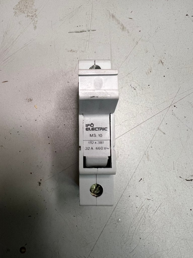 Houder voor cilindrische zekering 10x38mm tot 660Vac, Ophalen of Verzenden, Gebruikt, Overige merken, Overige typen
