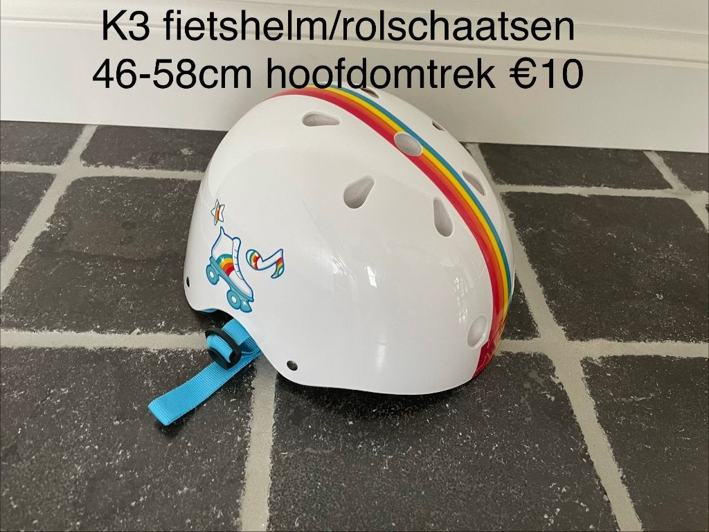 Fietshelm k3, Ophalen, Zo goed als nieuw, Overige maten, Jongen of Meisje