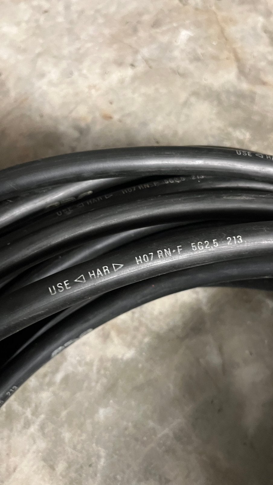 380V verlengsnoer, Doe-het-zelf en Bouw, Ophalen, Gebruikt, Kabel of Snoer