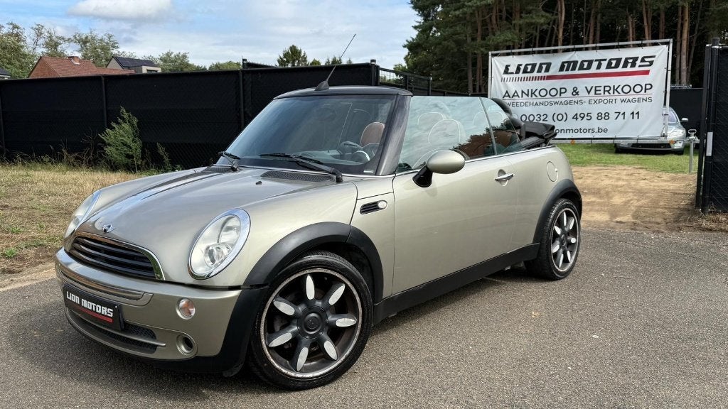 Mini Cooper Cabrio 1.6 İ | Zeer Nette Staat - Cruise Control, Auto's, Mini, Voorwielaandrijving, Dealer onderhouden, 1568 cc, 4 cilinders