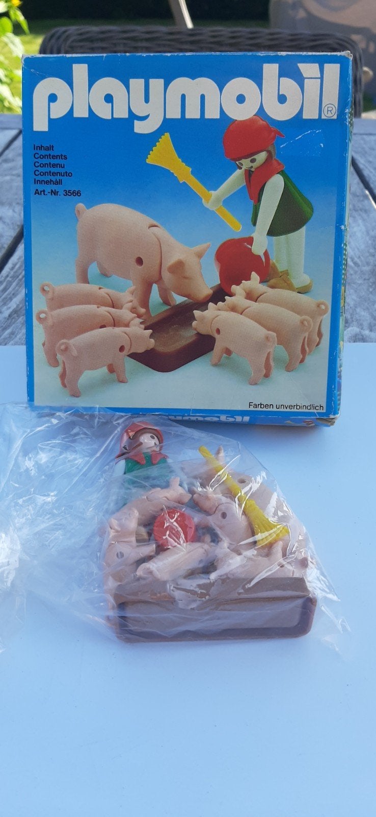 Playmobil- 3566 Boerinmetvarkens (1981), Ophalen of Verzenden