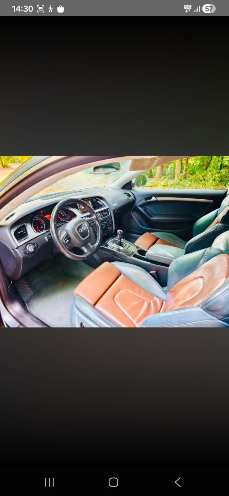 Audi A5 coupé, Cuir, Achat, Sièges électriques, Particulier