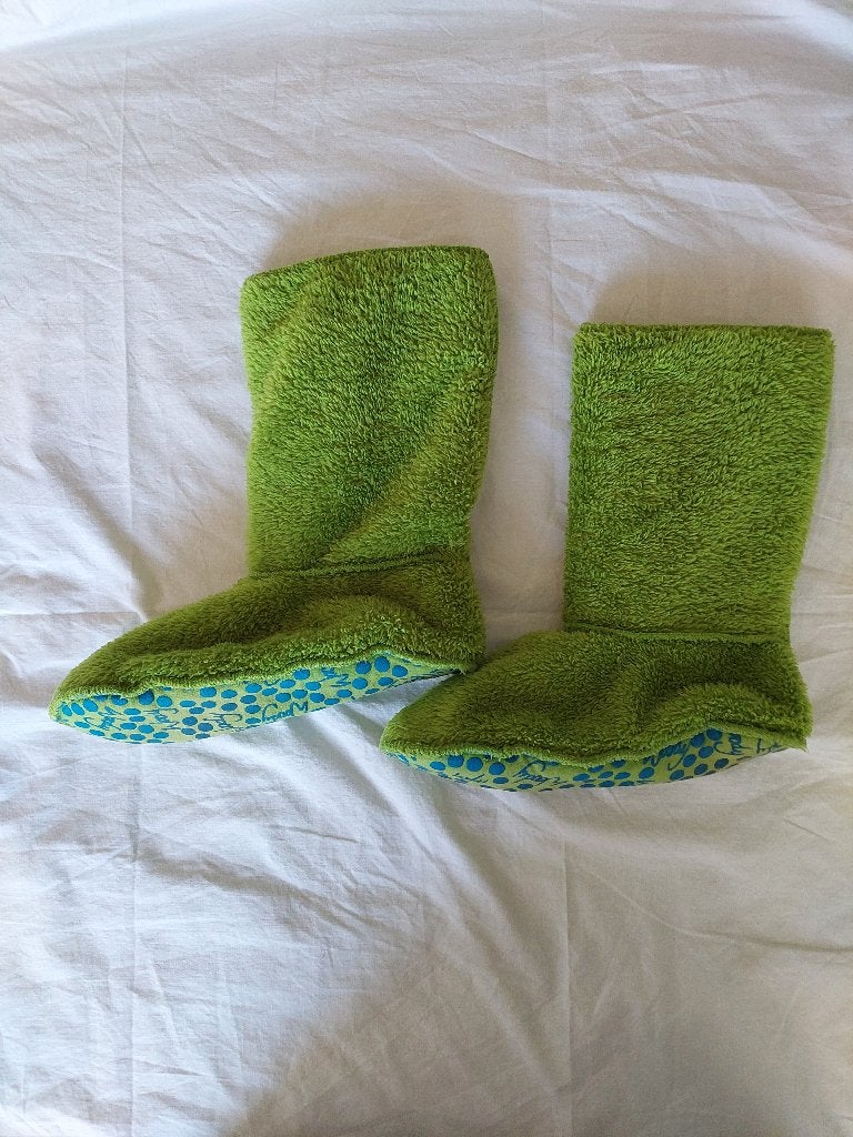 Pantoffels Woody, Kleding | Dames, Homewear, Maat 38/40 (M), Ophalen of Verzenden, Groen, Gedragen