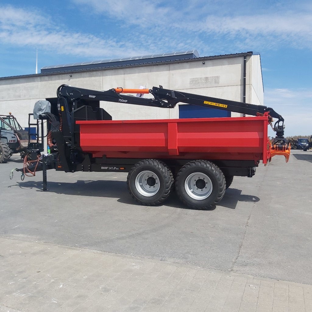 BMF 14 ton bosbouwset voor tractor, 4 cilinders