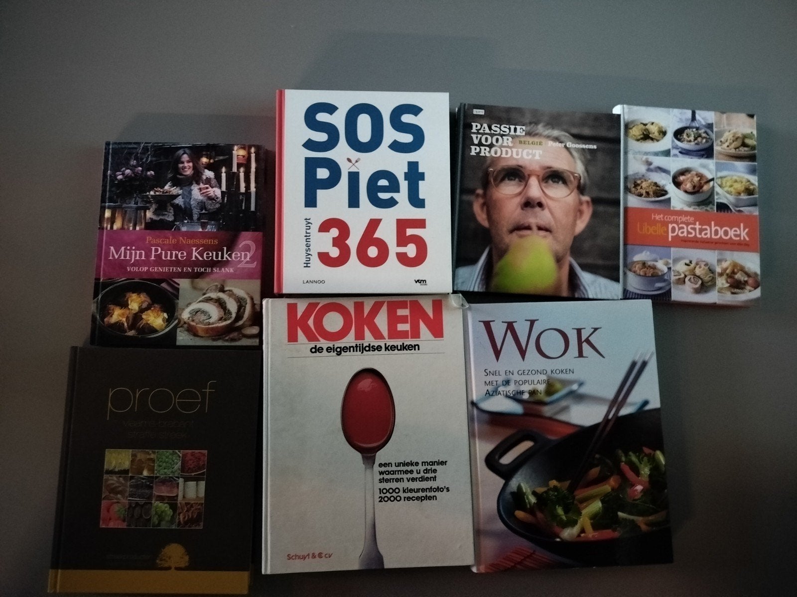 boeken recepten, Ophalen