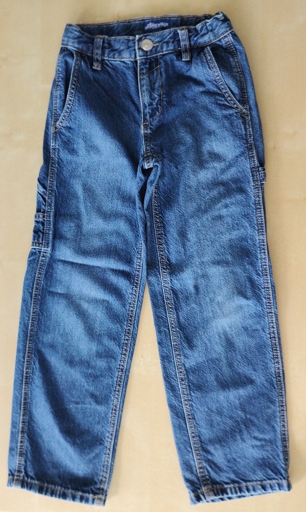 Toffe jeansbroek Urban Wave, maat 134, Kinderen en Baby's, Broek, Urban wave, Ophalen of Verzenden, Zo goed als nieuw