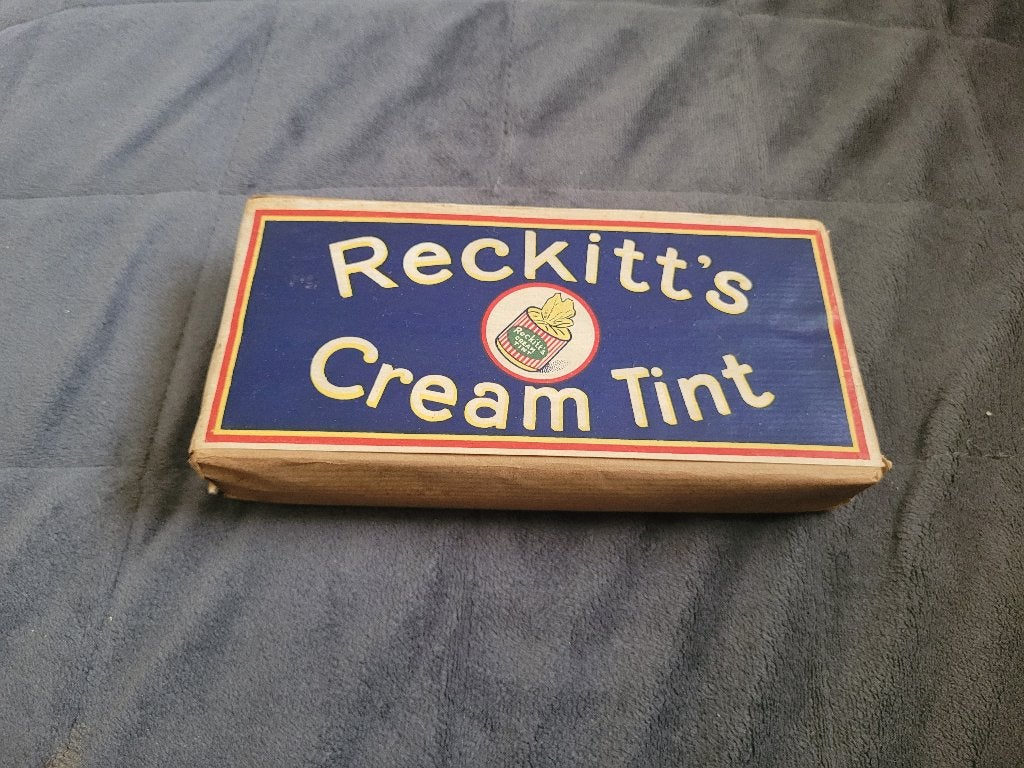 Reckitt's Cream Tint reclame-totaalpakket, Verzamelen, Ophalen of Verzenden, Nieuw, Overige typen