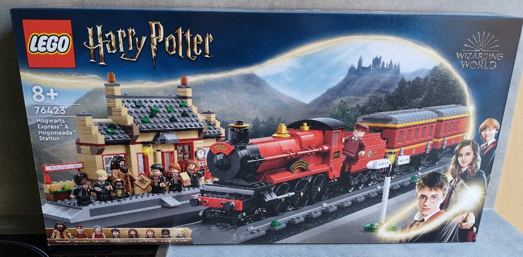lego harry potter 76423 zweinstein express en station, Lego, Ophalen of Verzenden, Complete set, Harry Potter