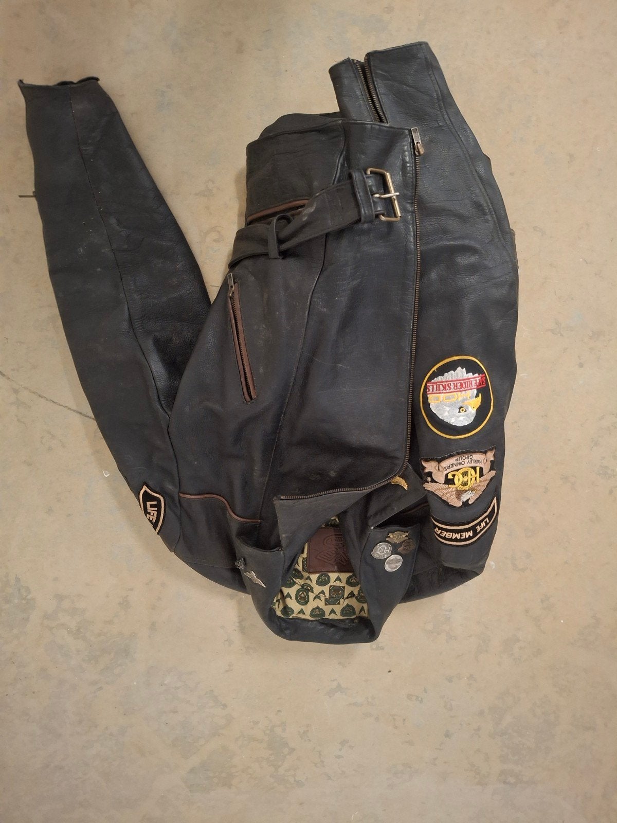 Harley Davidson jas!, Motoren, Ophalen of Verzenden