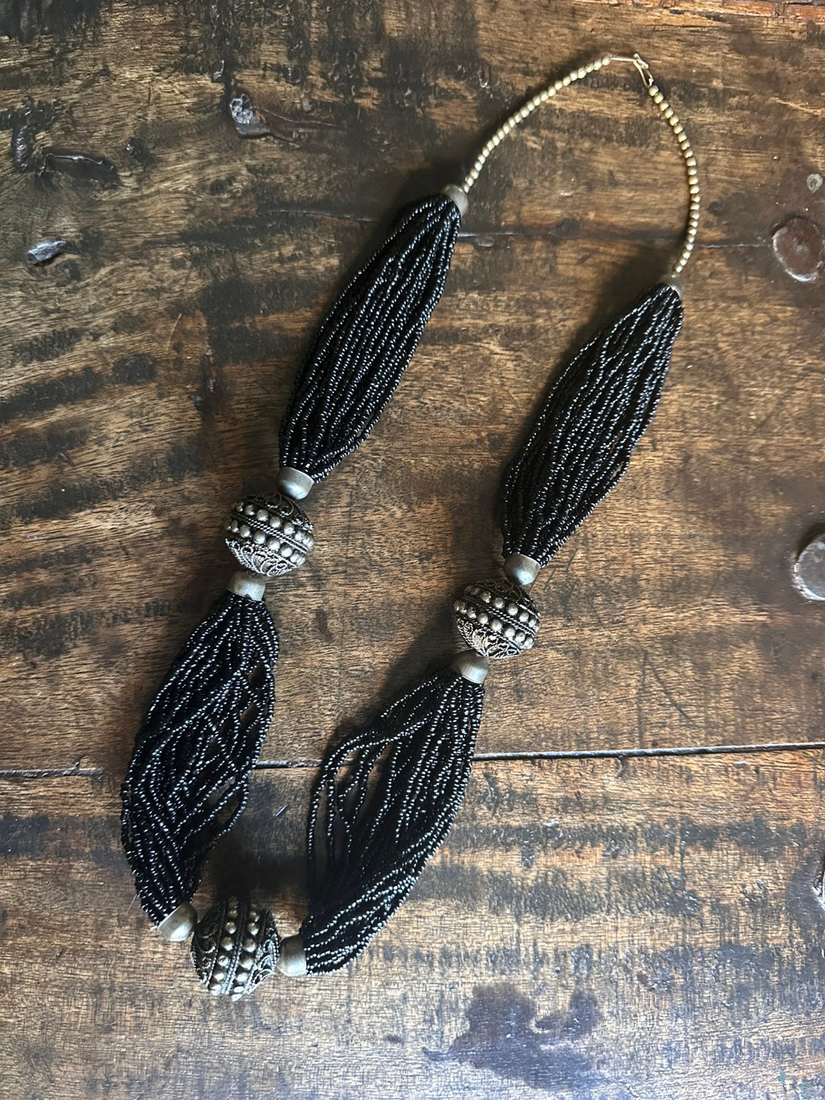 Berber Halsketting Mali collectie Antropoloog 1950, Antiek en Kunst, Zilver, Verzenden