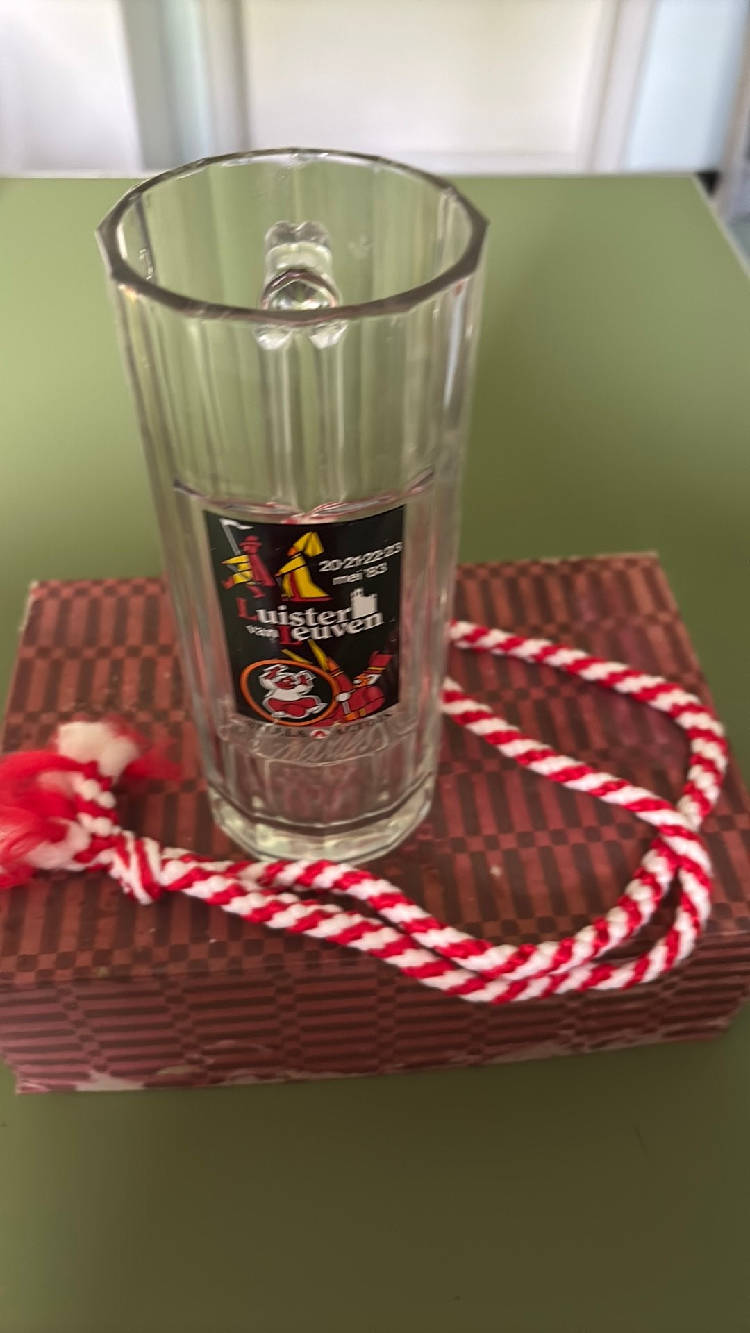Vintage Bierglas, Verzamelen, Ophalen, Nieuw, Glas of Glazen, Stella Artois