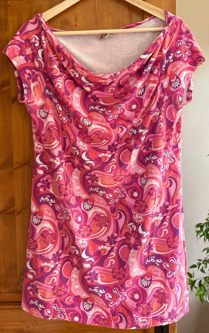 Melvin T Shirt dames maat 46, Verzenden, Maat 46/48 (XL) of groter, Roze, Zonder mouw