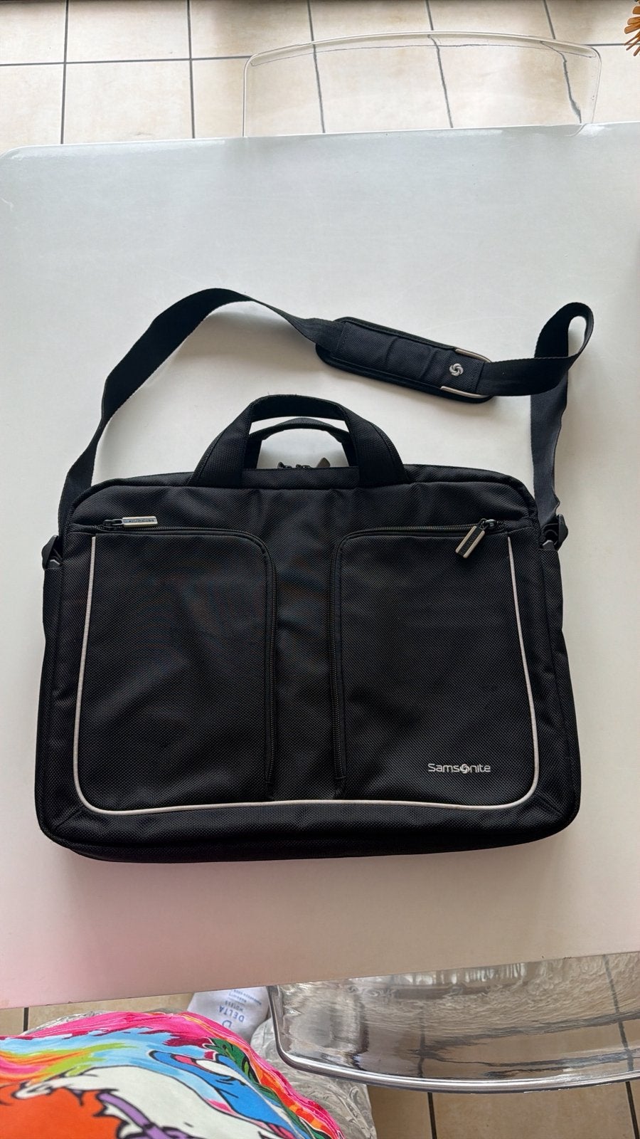 Samsonite laptoptas, draagtas, Computers en Software, Laptoptassen, Ophalen of Verzenden, Zo goed als nieuw