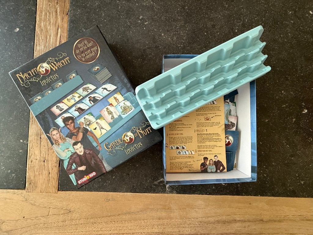 Gezelschapsspel: Nachtwacht (Rummikub), Hobby en Vrije tijd, Drie of vier spelers, Ophalen, Zo goed als nieuw, Studio 100