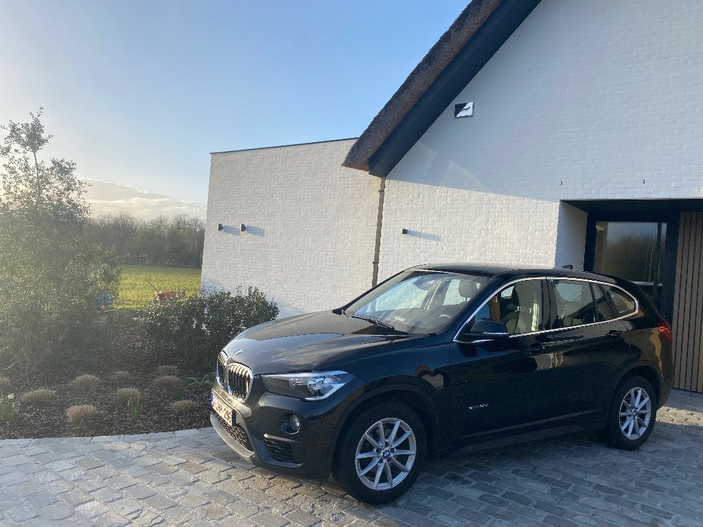BMW X1 Diesel, Auto's, BMW, X1, Dealer onderhouden, Zwart, 5 deurs
