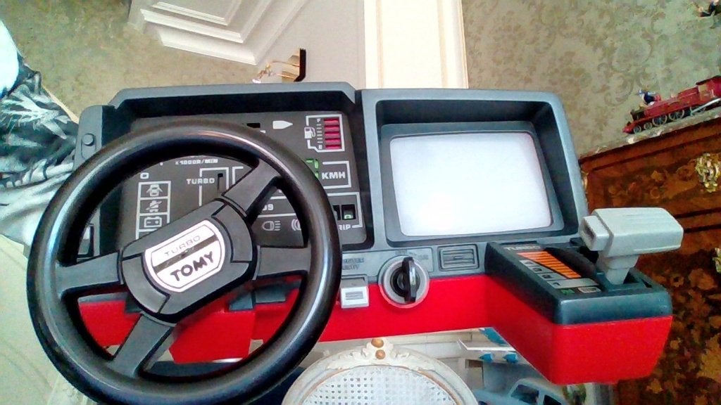 Racing cockpit (tomy 1983 avec boite), Antiek en Kunst, Ophalen