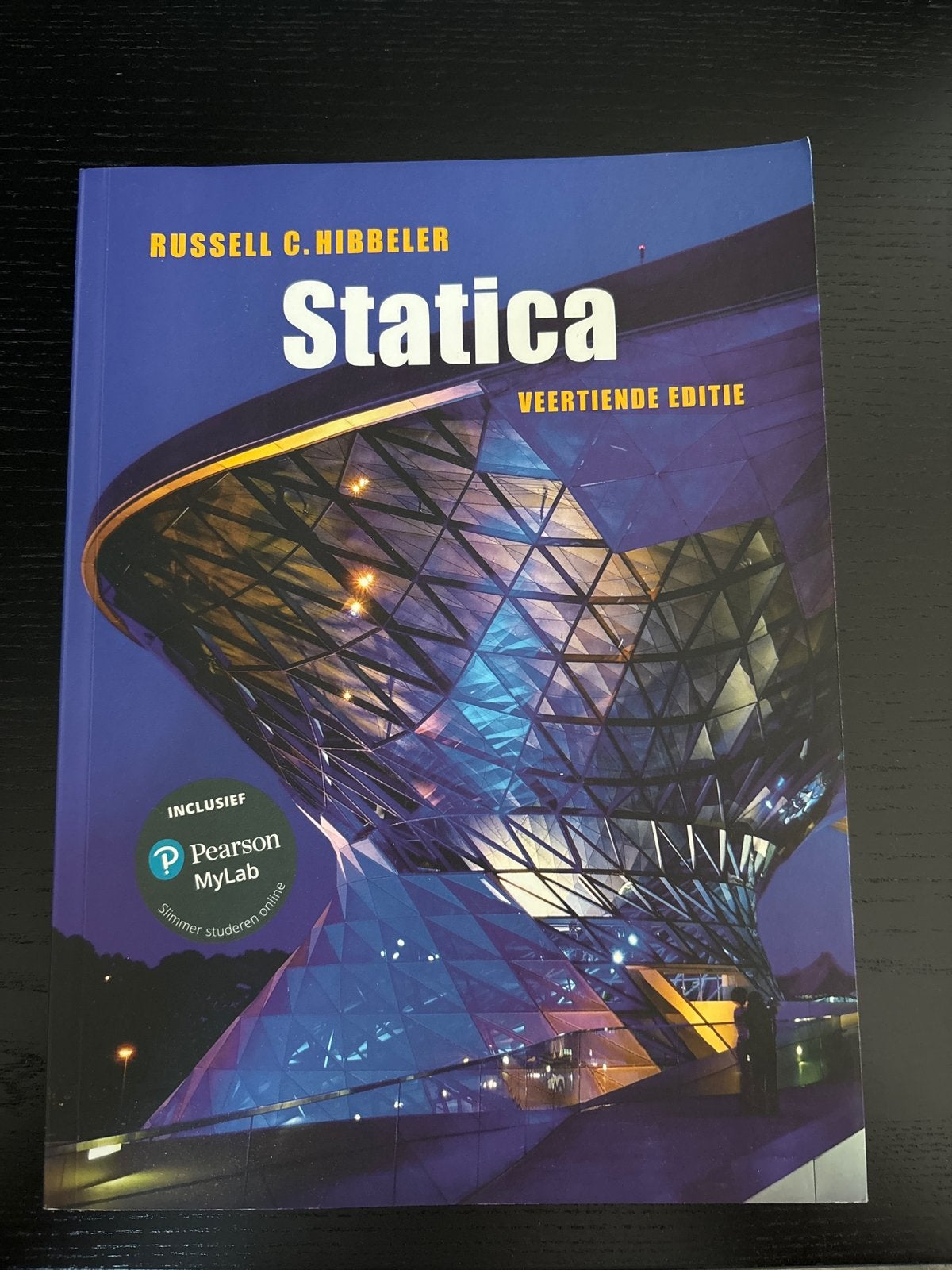 Russell Hibbeler - Statica universiteit boek, Livres, Enlèvement ou Envoi, Néerlandais, Russell Hibbeler