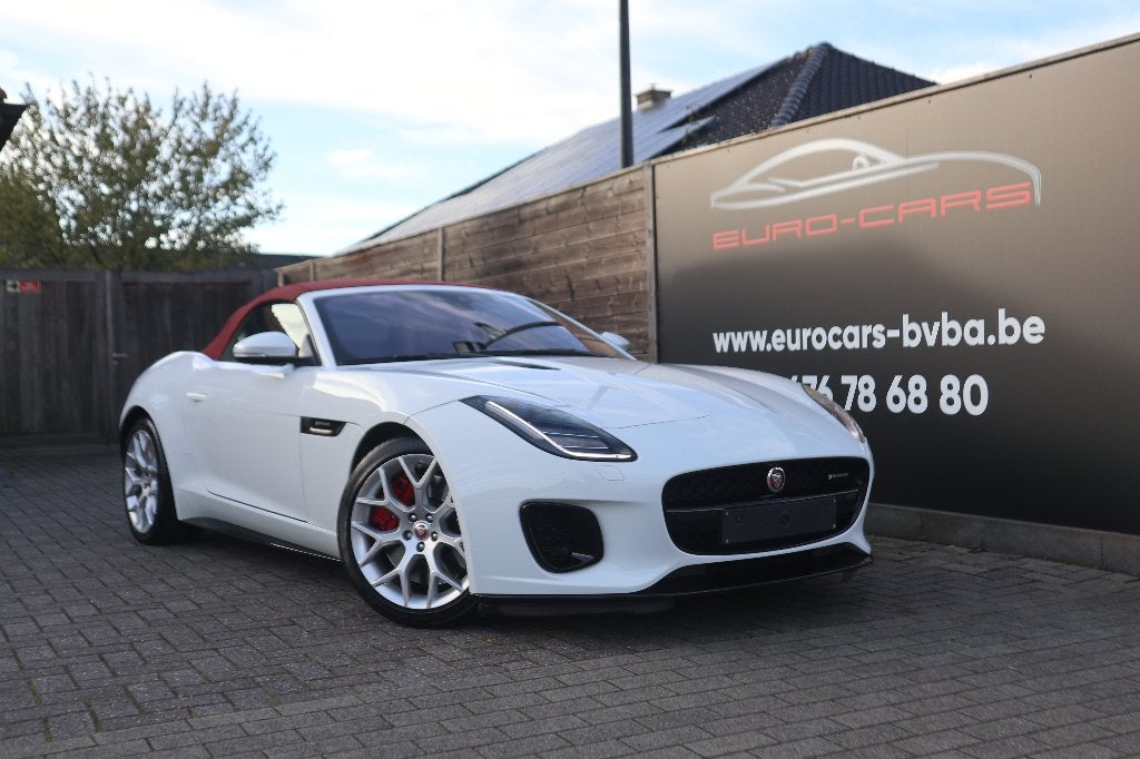 2.0 i P300  R-Dynamic /1 st eig /Gps /Camera/Leder/79900 km, Auto's, Automaat, Dealer onderhouden, Achterwielaandrijving, F-type