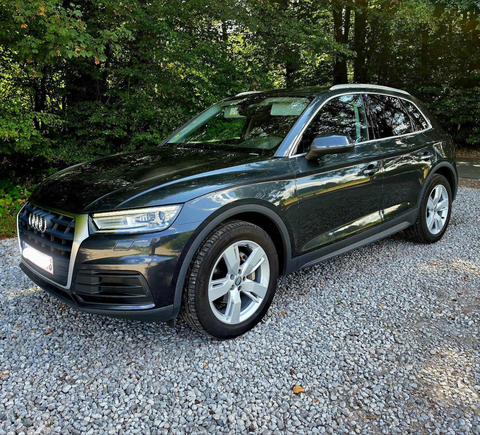 Audi Q5 super état !! 131.000km !!, Autos, Argent ou Gris, Q5, Boîte manuelle, Entretenue par le concessionnaire