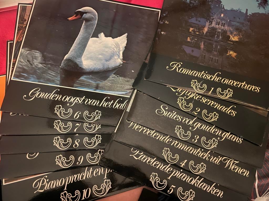 Vintage LP Box – De Gouden Oogst der Romantiek– Complete set, Cd's en Dvd's, Vinyl | Klassiek, Ophalen, Gebruikt
