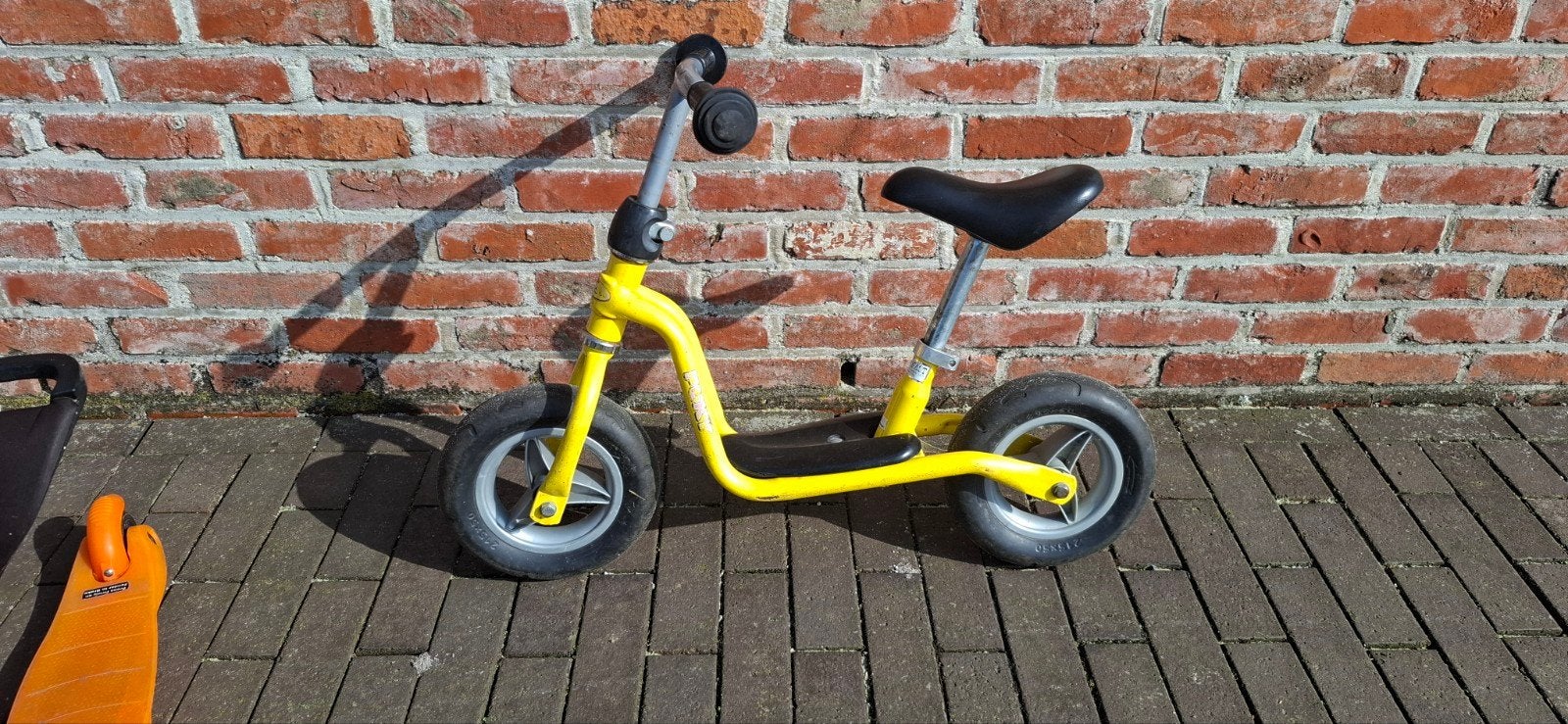 loopfiets, Ophalen