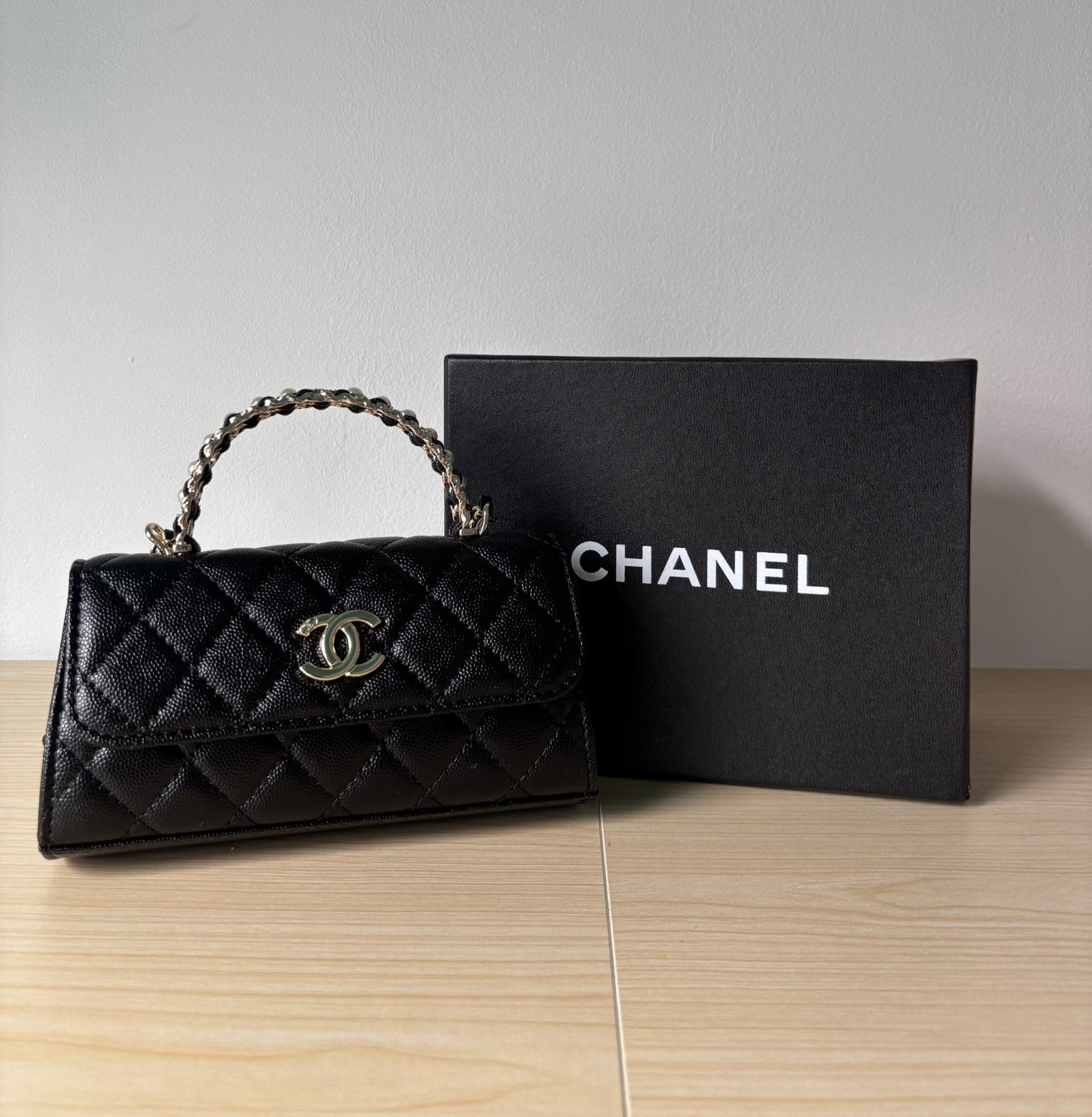 Sac Chanel noir, Enlèvement ou Envoi, Comme neuf, Noir
