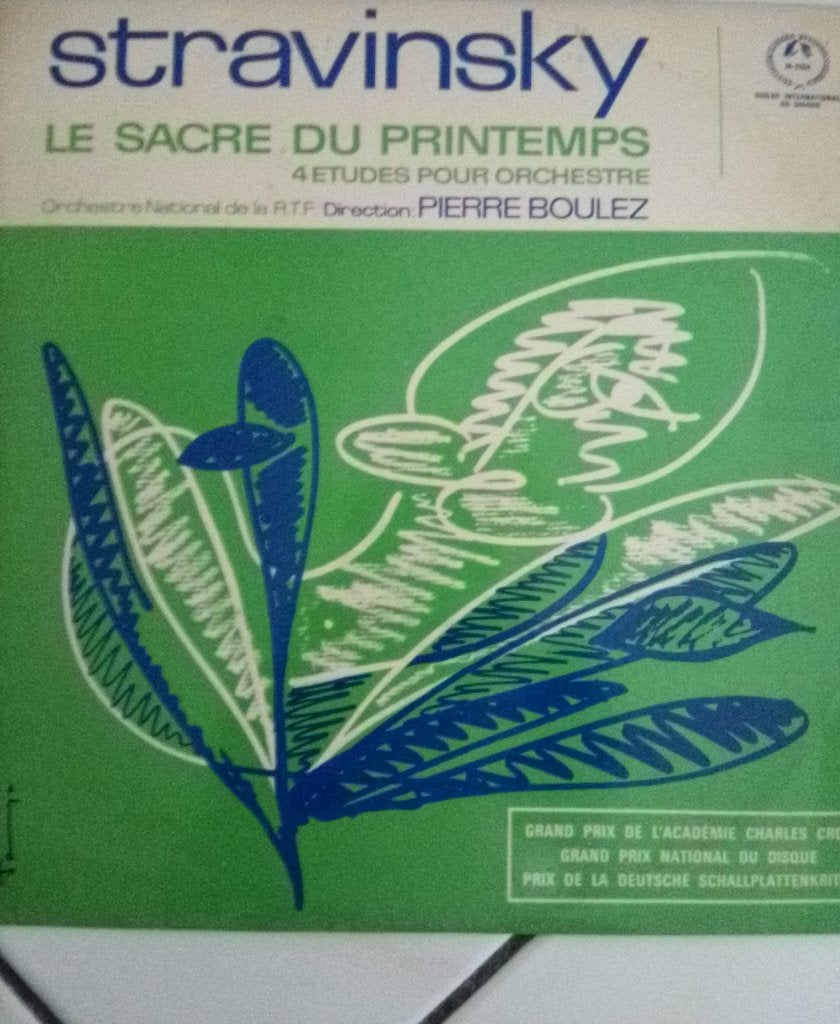 Disques 33 T de Stravinsky Wagner Thill L. Ganne Planquette, CD & DVD, LP, Enlèvement ou Envoi, Autres compositeurs, Utilisé