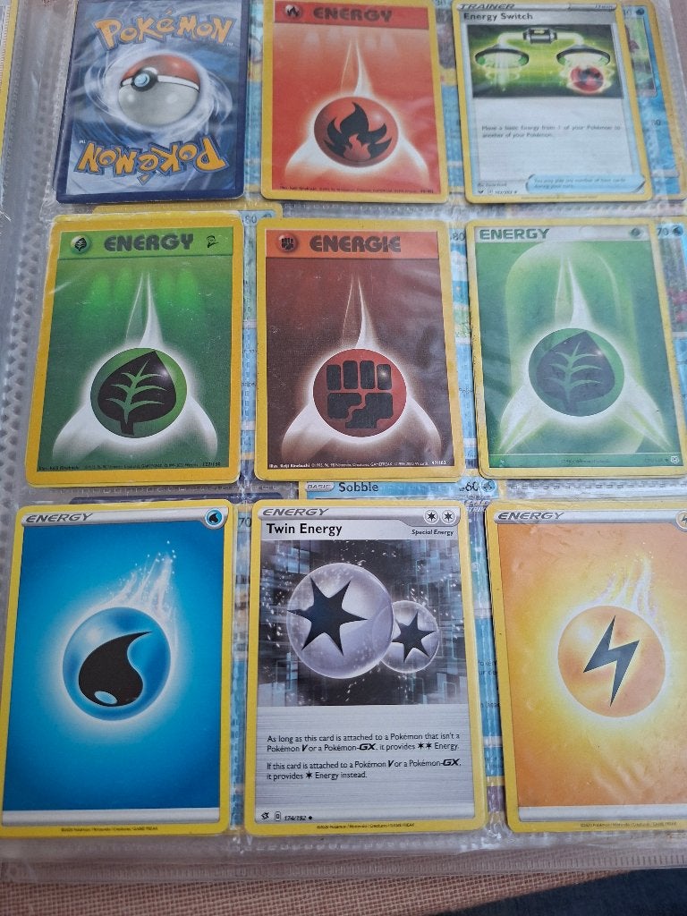 Pokémon kaarten, Enlèvement, Utilisé, Plusieurs cartes