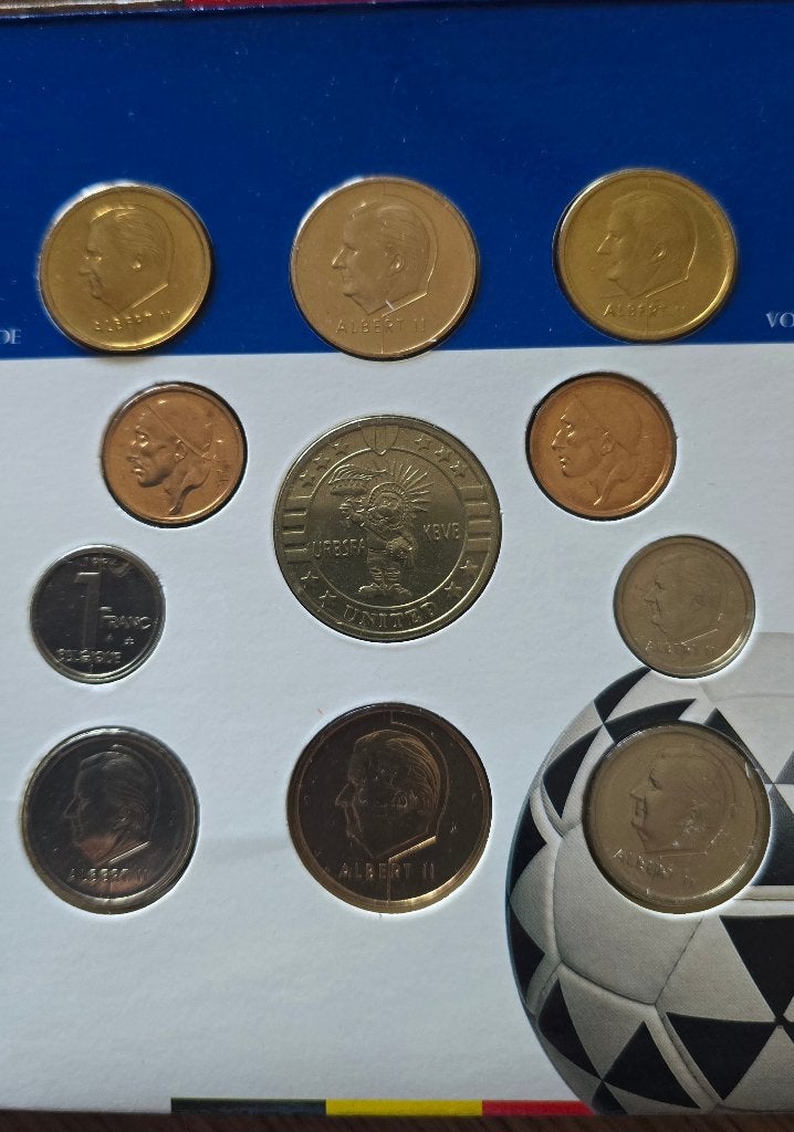 Pièce monnaie  belgique, Timbres & Monnaies, Enlèvement ou Envoi, Métal, Série