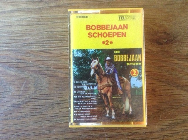 muziekcassette bobbejaan schoepen, Cd's en Dvd's, Ophalen of Verzenden, Nederlandstalig, 1 bandje, Origineel
